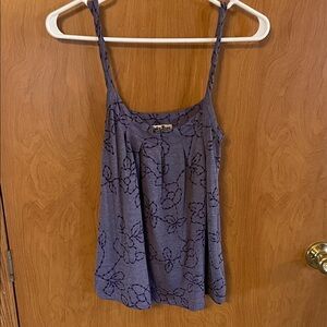 Lavender Floral Women's Tank Top